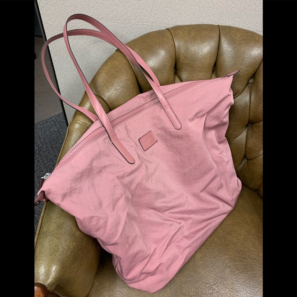 Rebecca Minkoff Washed Nylon Tote Bag